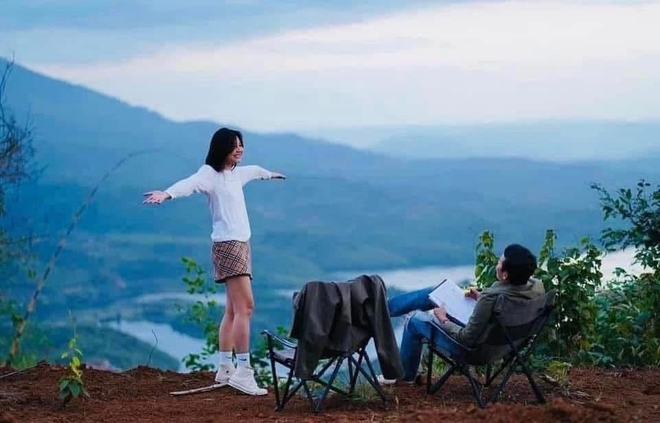 Hồ Tà Đùng nhìn từ trên cao
